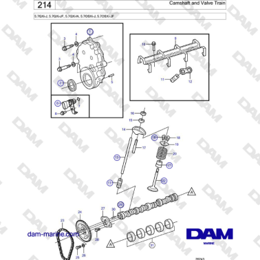 Volvo Penta 5.7GXi-J,...
