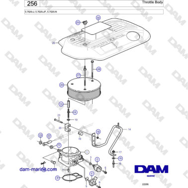Volvo Penta 5.7GXi-J,...