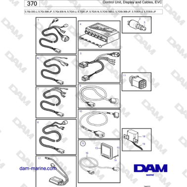 Volvo Penta 5.7Gi-300-J,...