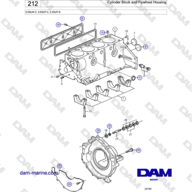 Volvo Penta 3.0GLM-C,...