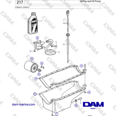 Volvo Penta 3.0GLM-C,...