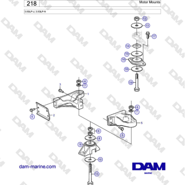 Volvo Penta 3.0GLP-J,...