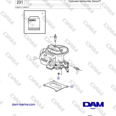 Volvo Penta 3.0GLP-J,...