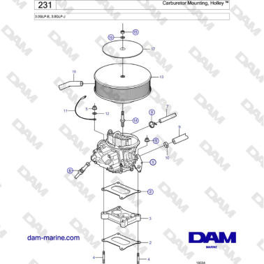 Volvo Penta 3.0GLP-E,...