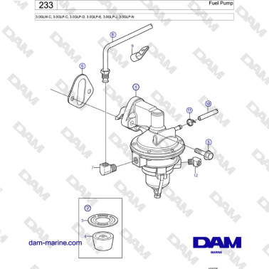 Volvo Penta 3.0GLM-C,...