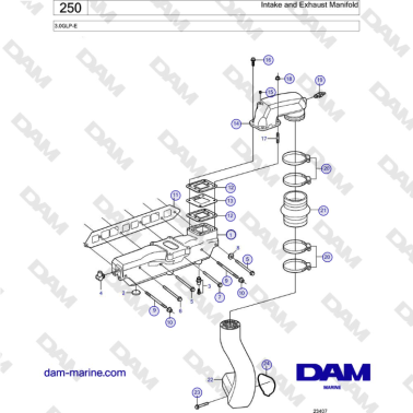 Volvo Penta 3.0GLP-E -...