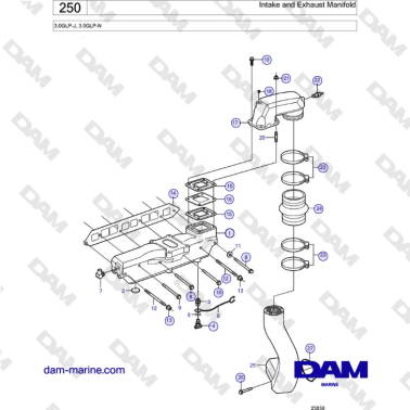 Volvo Penta 3.0GLP-J,...