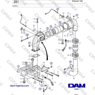 Volvo Penta 3.0GXiC-J -...