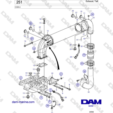 Volvo Penta 3.0GXi-J -...