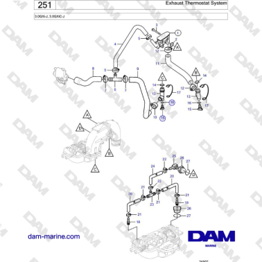 Volvo Penta 3.0GXi-J,...