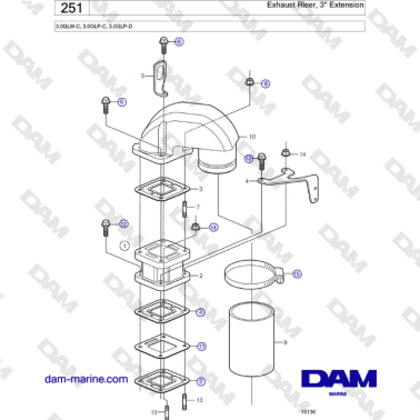 Volvo Penta 3.0GLM-C,...