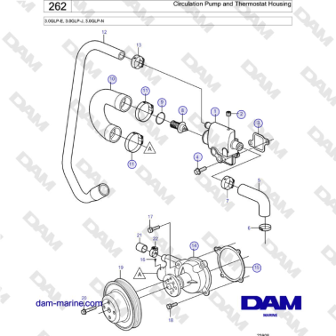 Volvo Penta 3.0GLP-E,...