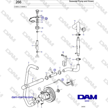 Volvo Penta 3.0GXi-J,...