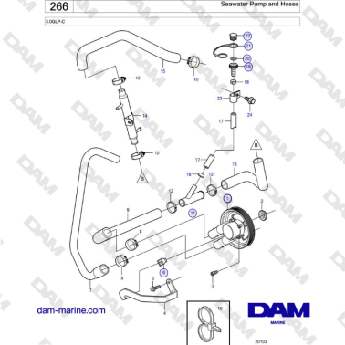 Volvo Penta 3.0GLP-C -...