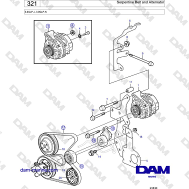 Volvo Penta 3.0GLP-J,...