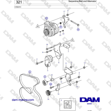 Volvo Penta 3.0GLM-C -...