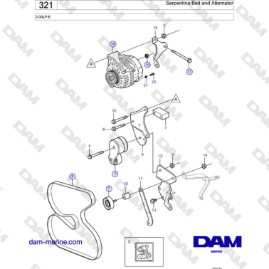 Volvo Penta 3.0GLP-E -...