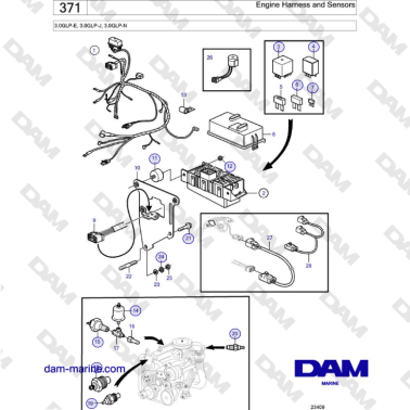 Volvo Penta 3.0GLP-E,...