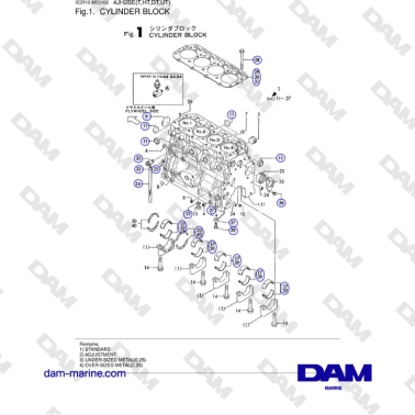 Yanmar 4JH2-DTE, 4JH2-STE,...