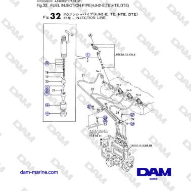 Yanmar 4JH2-DTE, 4JH2-HTE,...