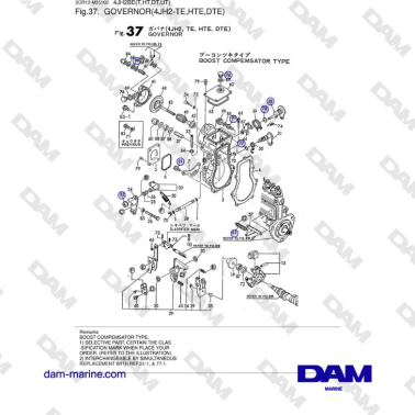 Yanmar 4JH2-DTE, 4JH2-HTE,...