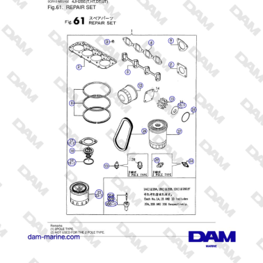 Yanmar 4JH2-DTE, 4JH2-UTE,...
