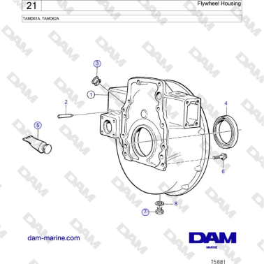 Volvo Penta TAMD61A,...