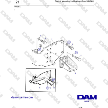 Volvo Penta TAMD61A -...