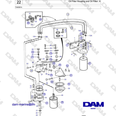 Volvo Penta TAMD62A -...