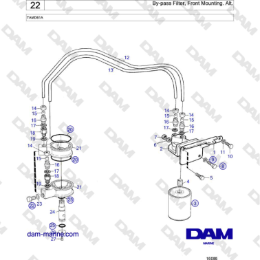 Volvo Penta TAMD61A -...