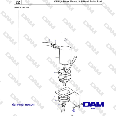 Volvo Penta TAMD61A,...