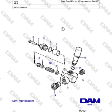 Volvo Penta TAMD61A,...