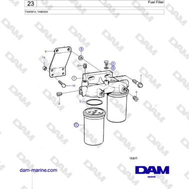 Volvo Penta TAMD61A,...