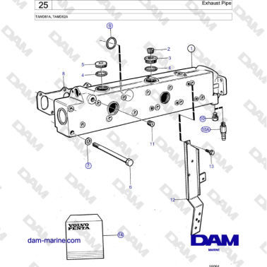 Volvo Penta TAMD61A,...