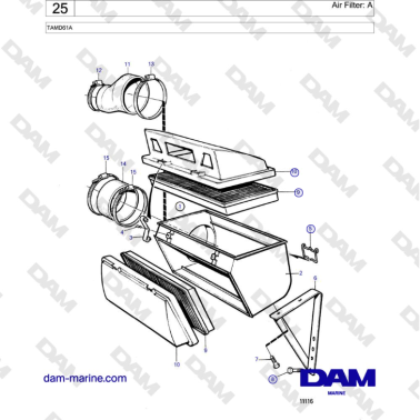 Volvo Penta TAMD61A -...