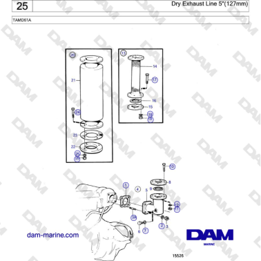 Volvo Penta TAMD61A - Dry...