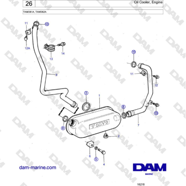 Volvo Penta TAMD61A,...