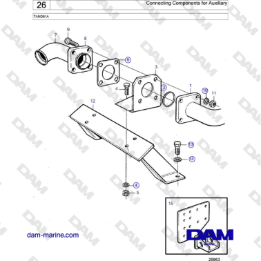 Volvo Penta TAMD61A -...