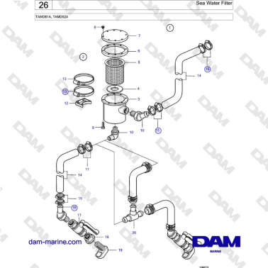 Volvo Penta TAMD61A,...
