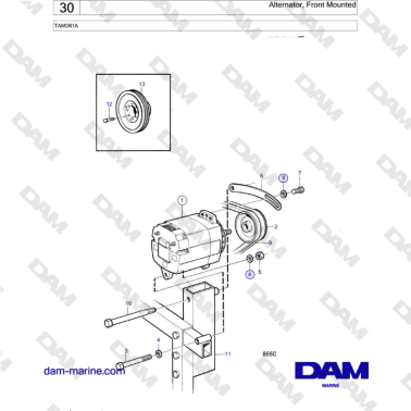 Volvo Penta TAMD61A -...