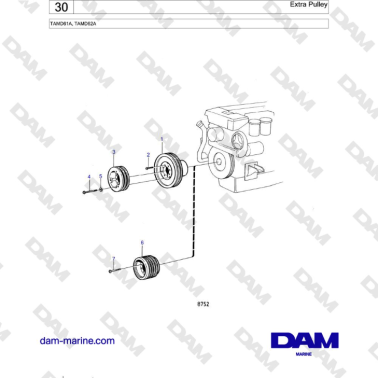 Volvo Penta TAMD61A,...