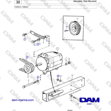Volvo Penta TAMD61A,...