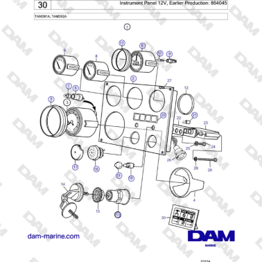Volvo Penta TAMD61A,...