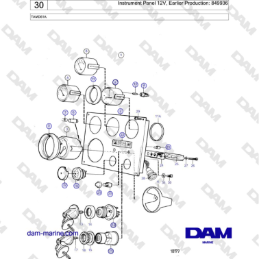 Volvo Penta TAMD61A - Panel...