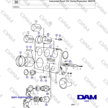 Volvo Penta TAMD61A - Panel...