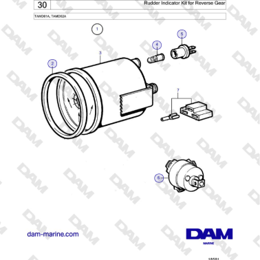 Volvo Penta TAMD61A,...