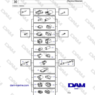 Volvo Penta TAMD61A,...