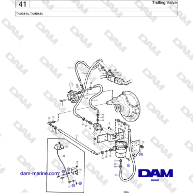 Volvo Penta TAMD61A,...
