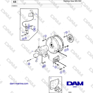 Volvo Penta TAMD61A -...