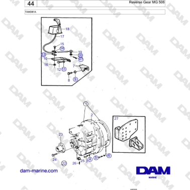 Volvo Penta TAMD61A -...